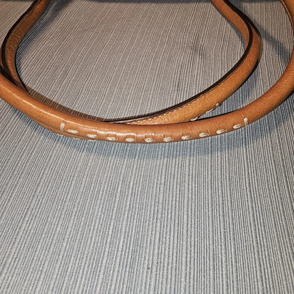 Coach Brown and Tan Signature Handbag - Picture 11 of 11